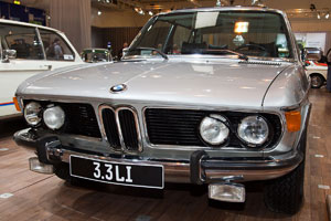 BMW 3.3 Li (E3), ausgestellt vom BMW E3 Limousinen Club, Besitzer: Bert Bitterer, Techno Classica 2013.