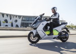 BMW C evolution on location in Barcelona