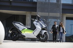 BMW C evolution on location in Barcelona