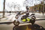 BMW C evolution on location in Barcelona