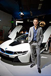 Weltweit erste BMW i8 Auslieferungen am 05. Juni 2014 in der BMW Welt in München: Alexander Mazza.