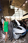 Weltweit erste BMW i8 Auslieferungen am 05. Juni 2014 in der BMW Welt in München: Stephanie von Pfuel und Hendrik te Neues.