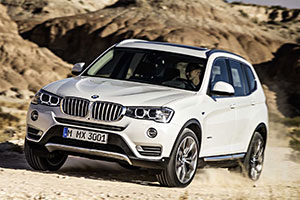 BMW X3, Modell F25, Facelift 2014