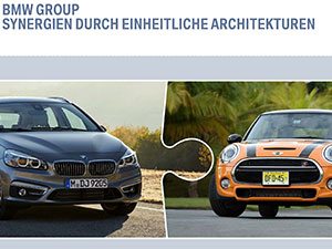 BMW BPK 2014: Synergien durch einheitliche Architekturen