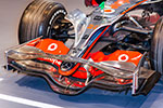 McLaren MP4/23-Mercedes aus dem Jahr 2008. Weltmeisterauto von Lewis Hamilton. Essen Motor Show 2014.