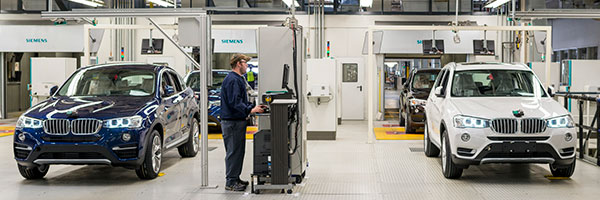 Werk Spartanburg: Nachhaltige Produktion durch intelligentes Energie-Datenmanagement (Fahrzeugmontage, Rollenpruefstand).