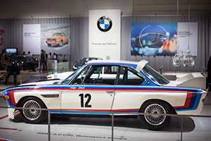 BMW 3.0 CSL Rennsport Coupé, ausgestellt von BMW Classic, Techno Classica 2014