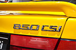 BMW 850CSi, Typbezeichnung auf der Heckklappe