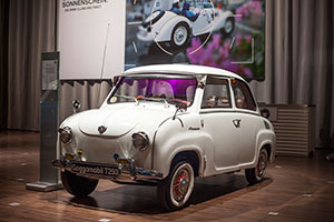 Goggomobil T 250 Limousine, ausgestellt vom Glas Club, Techno Classica 2014
