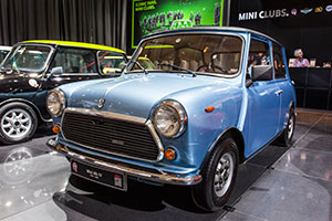 die vierte classic Mini Generation, Baujahr 1980, Techno Classica 2014