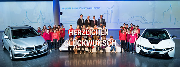 BMW Group Werk Leipzig: Festakt zu '10 Jahre BMW Produktion in Leipzig'