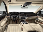 BMW 7er (G11/G12), Interieur, vorne mit heller Leder Ausstattung