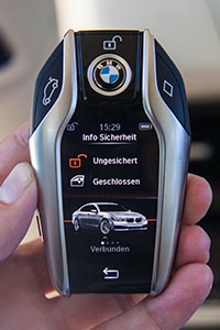 Der neue BMW Display-Schlüssel