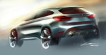 BMW X1, Designskizze