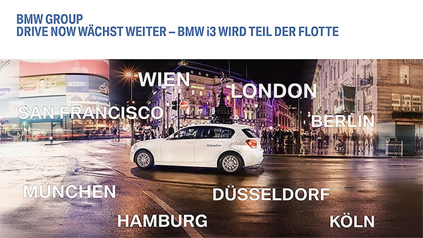 BMW Bilanzpressekonferenz 2015 - DriveNow wächst weiter