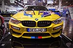 BMW M4 (F82) mit Vossen Felgen und HR Fahrwerk auf der Essen Motor Show 2015