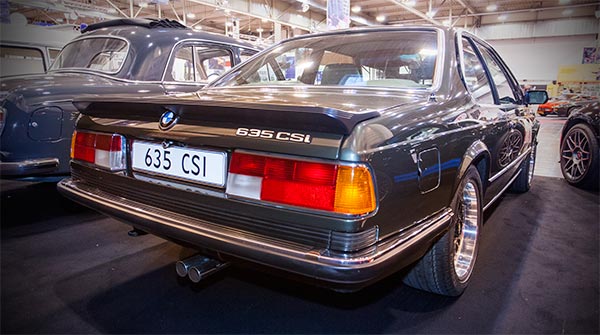 BMW 635 CSi, Bj. 1985, angeboten von der Firma 'Beauty Cars' zum Preis von 27.900 Euro