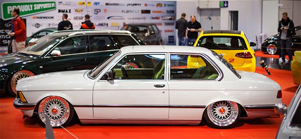 BMW 3er (E21) in der tuning eXperience Ausstellung auf der Essen Motor Show 2015