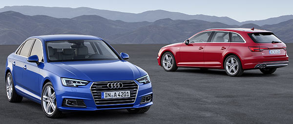 Weltpremiere auf der IAA 2015: der Audi A4 und Audi A4 Avant
