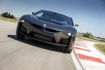 BMW i8 Versuchsfahrzeug mit Wasserstoff-Brennstoffzellen eDrive Technologie