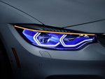 BMW M4 Concept Iconic Lights, Tagfahrlicht und Laserlicht