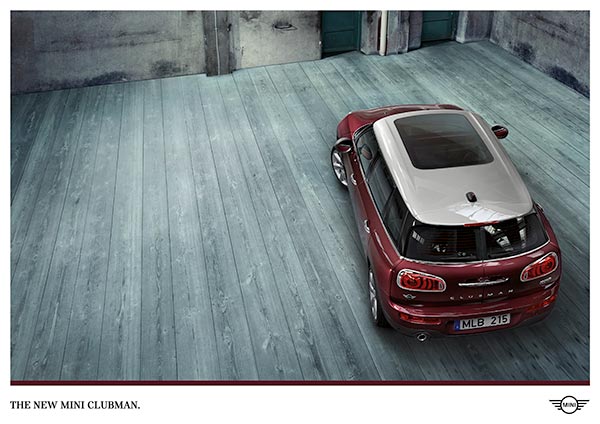 Launchkampagne fr den neuen MINI Clubman