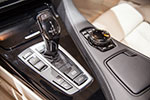 BMW 650i xDrive, Automatik-Wählhebel und iDrive Touch-Controller auf der Mittelkonsole