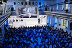 BMW GROUP THE NEXT 100 YEARS. Pressekonferenz am 7. März 2016 in der neuen BMW Group Classic in der Moosacher Straße 66 in München.