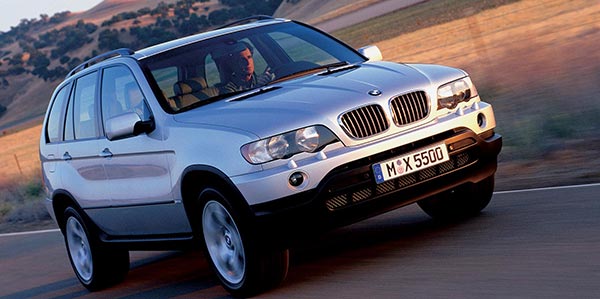 BMW X5 4.4i, erstes BMW X-Modell, erste BMW X5-Generation (Modell E53)