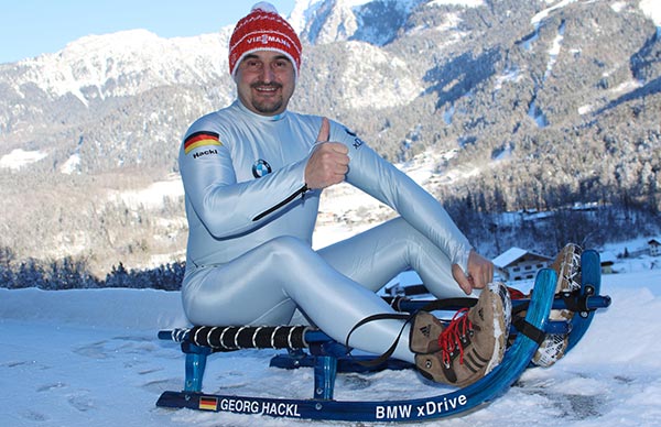  BMW Sliding Challenge. Georg Hackl.