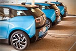 BMW i3 (94 Ah) Testfahrzeuge auf dem Gel&auml;nde des BMW Werks in Dingolfing