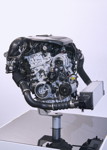 Weiterentwickelter BMW Twin Power Turbo 3-Zylinder Dieselmotor.