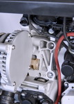 Weiterentwickelter BMW Twin Power Turbo 3-Zylinder Dieselmotor.