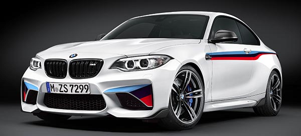 BMW M Performance Zubehör für das neue BMW M2 Coupé