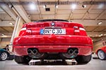 BMW M coupé mit zwei Doppelrohr Auspuffendrohren