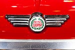 Mini Cooper 1.3 MK5 Gruppe A/H, Logo auf der Motorhaube