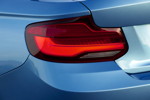 BMW 2er Cabrio, im Rahmen des Facelifts moderat angepasste Rücklichter