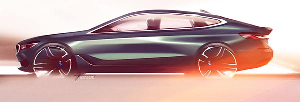 BMW 6er Gran Turismo, Design, Exterieur Skizze