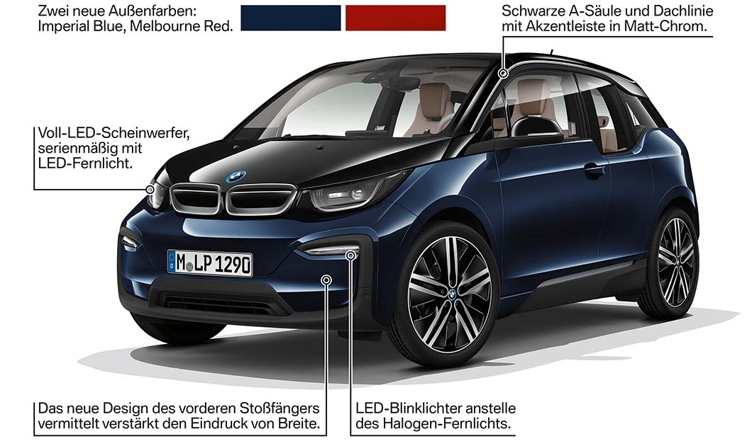 BMW i3 und BMW i3s: Produkthighlights