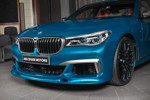 BMW M760Li Individual (G12) in 'Long Beach Blue' in Abu Dhabi.