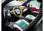 BMW i MemphisStyle Edition. BMW i3. Interieur.
