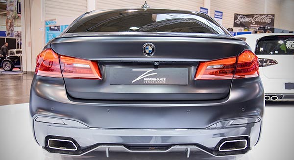 Essen Motor Show 2017: BMW 5er auf dem Stand von Z-Performance in Halle 2.