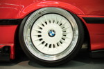 BMW Styling 20 Turbinenrad vom BMW E34 M5, auf 3teilige Optik umgebaut, HA: 11J x 17 Zoll ET 7 mit 245/35 R17 Bereifung.