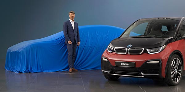Harald Krger, Vorsitzender des Vorstands der BMW AG, gibt einen Ausblick auf die IAA 2017