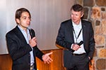 BMW Werksfahrer Augusto Farfus und Carsten Pries, Leiter Produktmanagement BMW M GmbH