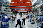 BMW Group Werk Spartanburg: BMW 3er Produktion im Jahr 1995 (historische Aufnahme)