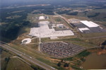 BMW Group Werk Spartanburg: historische Luftaufnahme aus dem Jahr 1995 