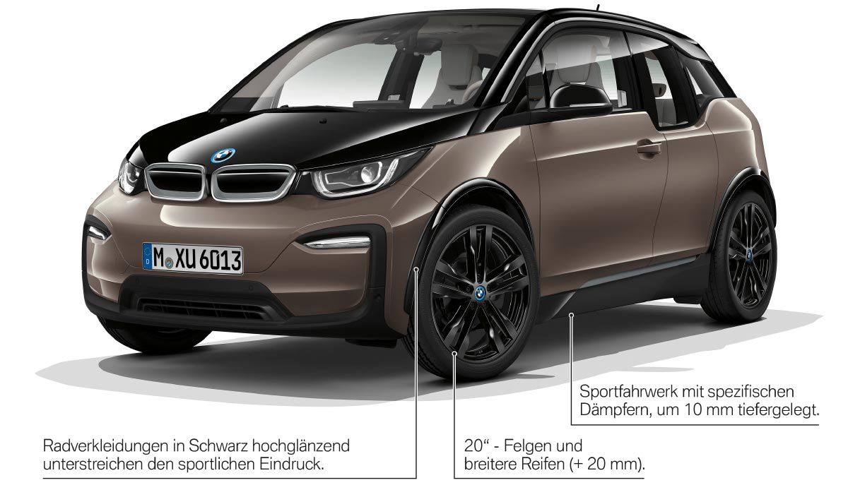 Der neue BMW i3 (120 Ah) mit Sportpaket