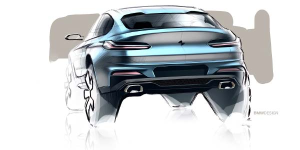 BMW X4, Designskizze