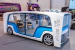 Essen Motor Show 2018, futuristisches Concept Car vom Schweizer Frank Rinderknecht: Rinspeed Snap, vollelektrisch und autonom